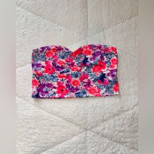 Victoria’s Secret PINK Floral Crop Bandeau
